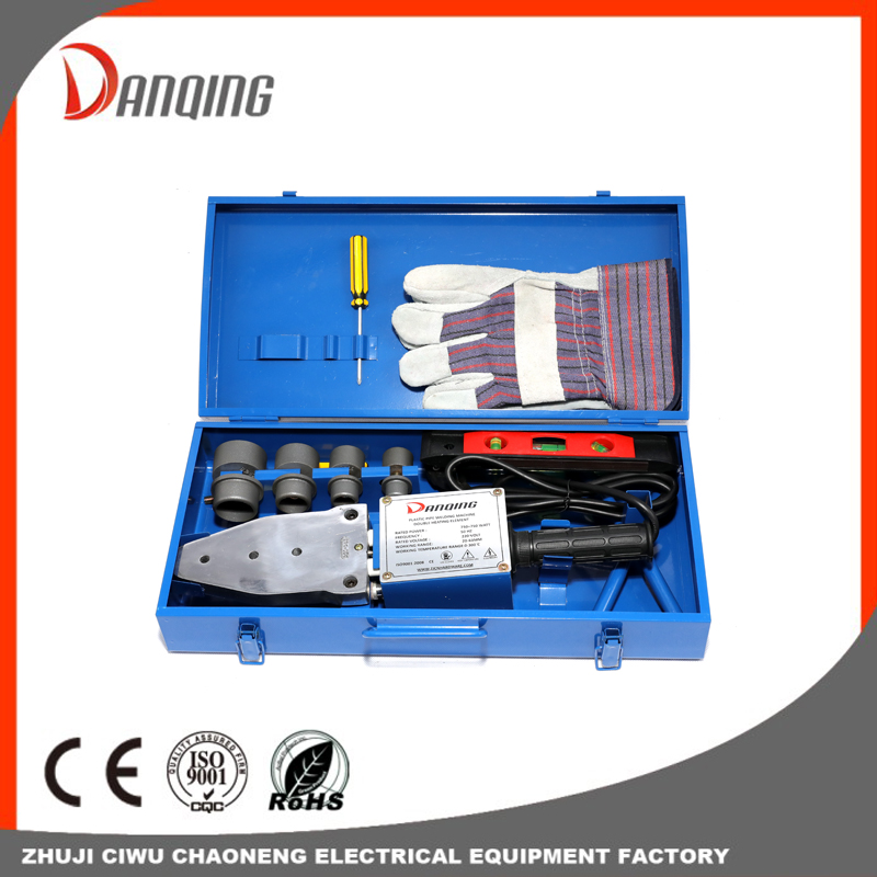 Double heating element Plastic pipe welding machine-1500w Plastic Pe Pipe Welding Device Machine