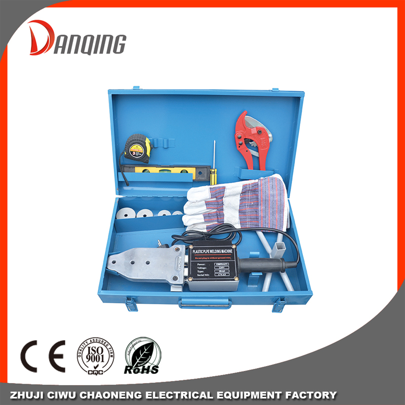 Double heating element Plastic pipe welding machine-Plastic Heating Pipe Welding Fusion Machine